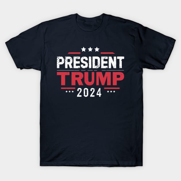 Trump-2024 T-Shirt by Funny sayings